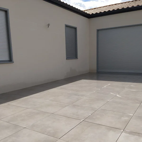 Terrasse sur plots Grès cérame paysagiste Chauché Sobelya (4)